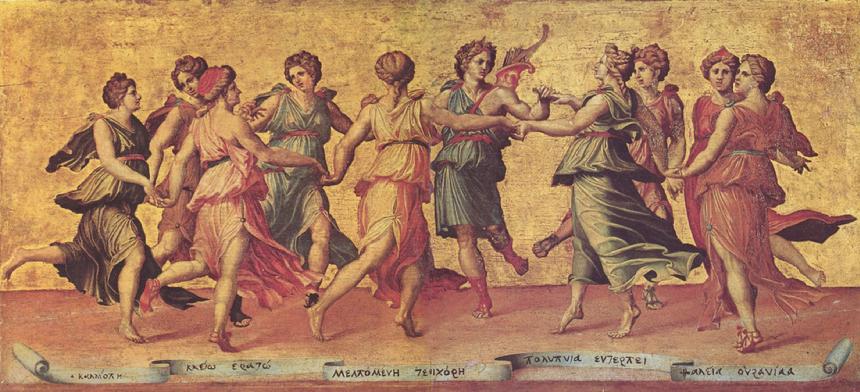 The Nine Muses, Giulio Romano